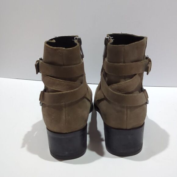 Marc Fisher Mlyatina Pointed Toe Ankle Boot Tan Size 10M - Picture 4 of 12